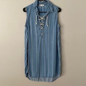 NWOT  beach lunch lounge cambray dress